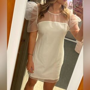 White dress - perfect for a bride!!